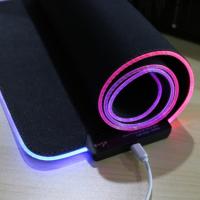 Esteira baixa de borracha de carregamento sem fio do teclado de computador do Não-deslizamento de Mousepad da extra grande do tapete do rato do jogo do RGB