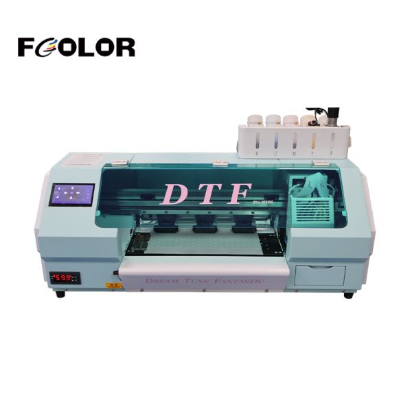China Supplier a Kit Roll to Roll 30cm A3 Dft Printer With DTF Ink and Powder Single Head Xp600 Dtf Printer
