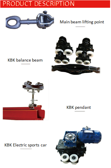 All-in-One KBK Bridge Crane Kit | Multi-Directional Combined KBK Rail System for Intelligent Material Handling Solutions