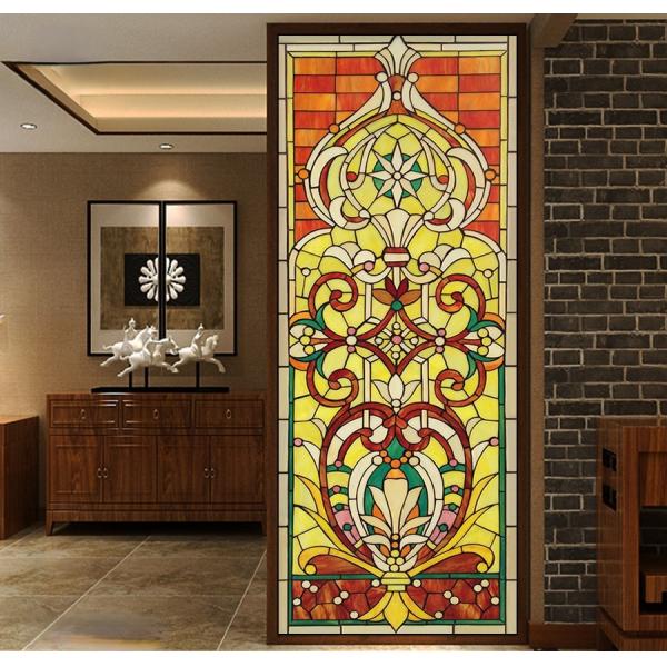 3mm-12mm Art Glass Decorative Interior Stained Glass Partitions And Doors
