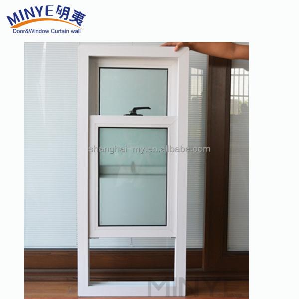 2.0mm-2.5mm Profile Thickness PVC Vertical Sliding Window for Courtyard Installation