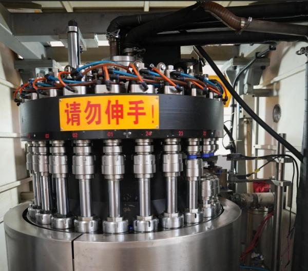 PET Bottle Cap Manufacturing Machine  with 1.0mm/HR Gas Consumption