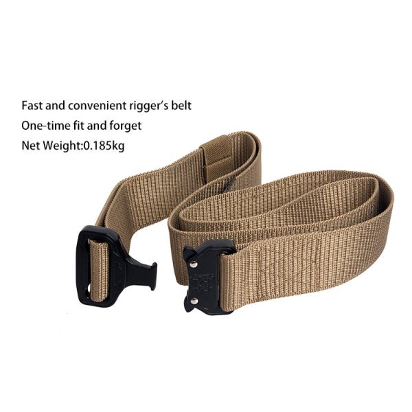 Outside Sports Hunting Accessories / Ergonomic And Adjustable Nylon Military Belt