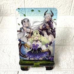 Custom Print Tabletop Desk Display Anime Game Cellphone Holder Acrylic Charms Phone Holder