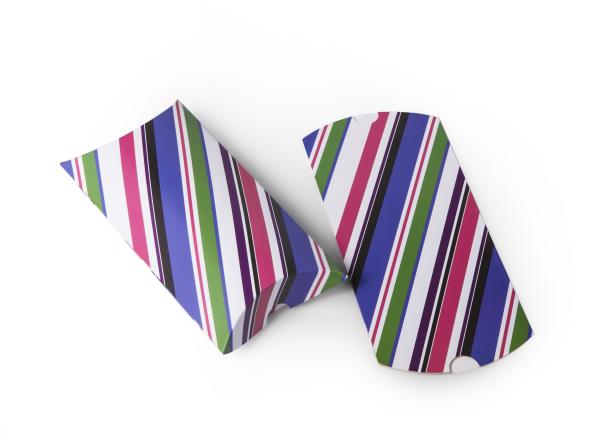Custom Printed Foldable Hair Extension Box Pillow Box Printing For Hair Extension
