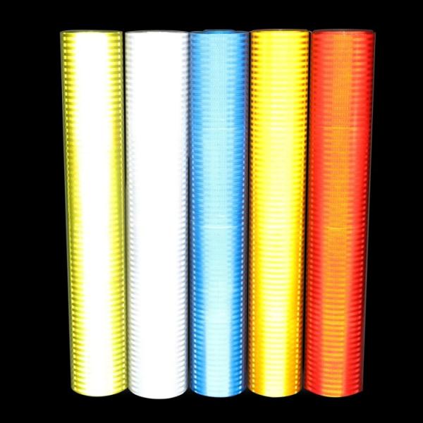 High Intensity Prismatic Grade Printable Fluorescent Yellow UV Printable Arrow 10 Years  Self Adhesive Acrylic Prismatic Reflective Film Sheet