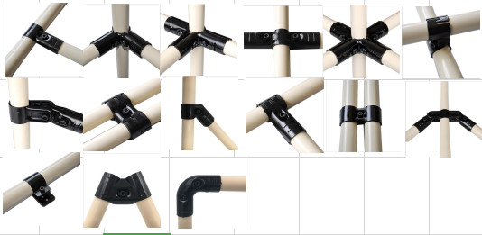 Durable Metal Pipe Connectors Featuring High Gloss Electrophoresis Treatment and Certified for Industrial Applications