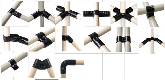 Flexible Metal Pipe Joint Connectors High Gloss Electrophoresis For Industrial