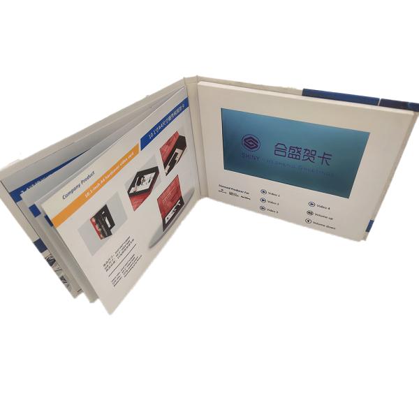 Folheto video do jogador da propaganda do livro do uso relativo à promoção do folheto