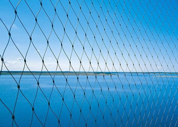 3.0mm Ultrasonic Bath Balcony Safety Mesh Staircase SS316 Stainless Steel Iron Mesh