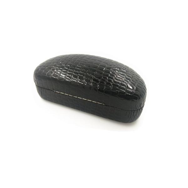 Hot Stamping Logo Custom Sunglass Case Vintage Personalized Leather Eyeglass Case