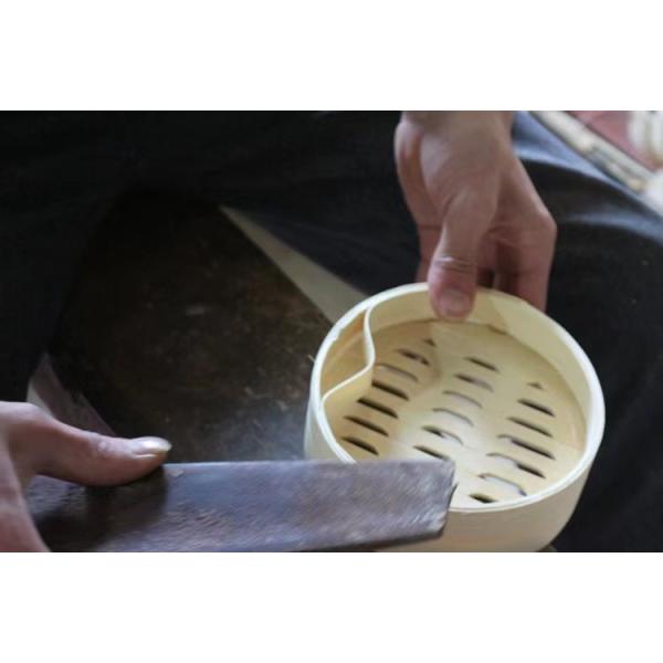 Распаровщики тусклой суммы крышки 10 дюймов бамбуковые, кухня корзины распаровщика Momo бамбука риса