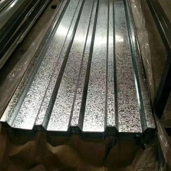 Folhas de aço do telhado de TGPX, largura revestida da folha 1500mm do soldado do zinco Z275