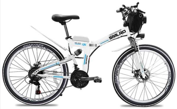 48V 24 Inch Electric Bike 1000 Watt SHIMANO 21Speed Geared 6061Alu Frame