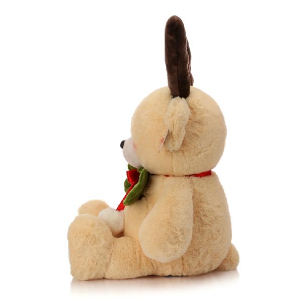 sitting scarf polar bear plush toys Christmas polar bear