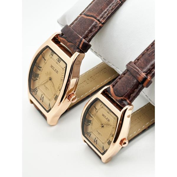 Женщины и мужчины Стильные часы для пары Роскошные модные кварцевые часы