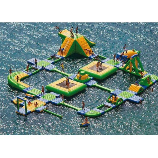 New Design Giant Beach Inflatable Water Parks Lake Floating Water Games
