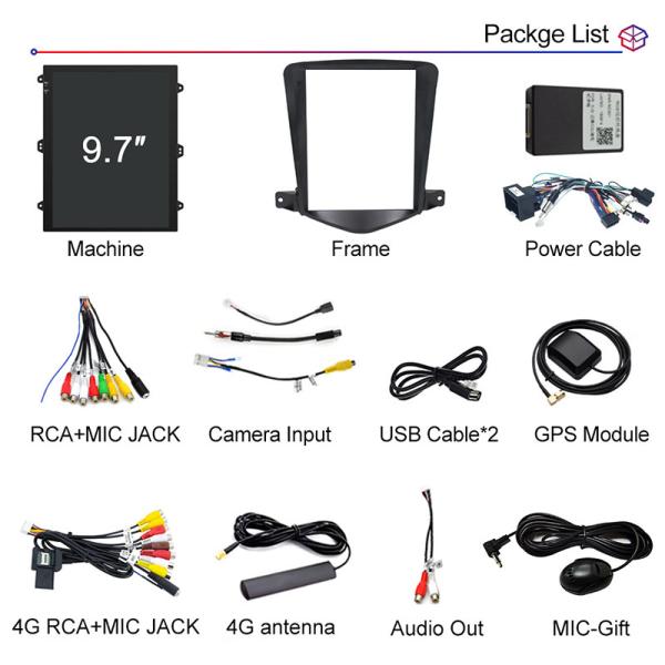 Chevrolet Cruze J300 2008 - 2014 Car Radio Stereo Carplay Car Multimedia Video Player DVD GPS Navigation