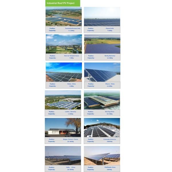 Portable Second Hand Solar Panels 1000 Millimeter Length Fit Rooftop PV Projects