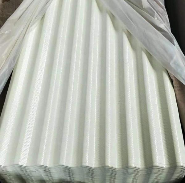 Purple Red Prepainted Corrugated Roofing Sheet DX51D PPGI Roof Sheet