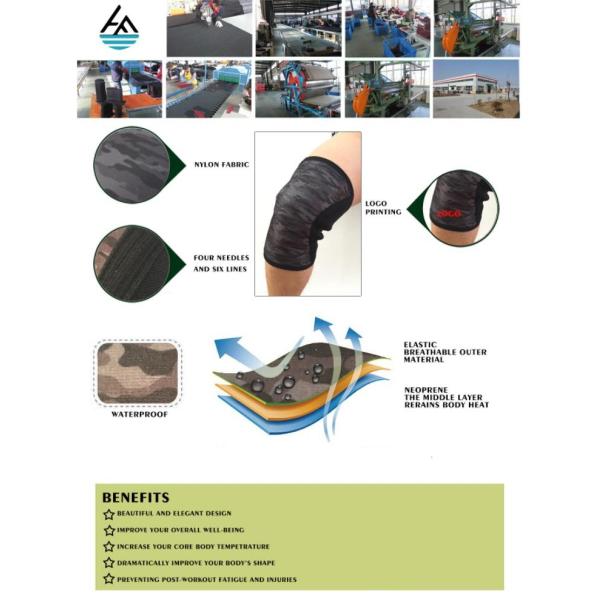 7mm Neoprene Knee Sleeve Powerlifting Neoprene Knee Brace For Kids