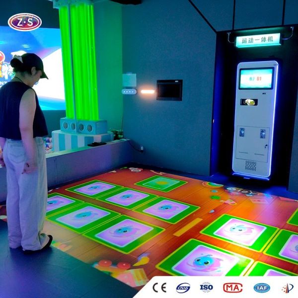 Commercial Immersive Projection Mobile Floor Projector For Entertainment Venues