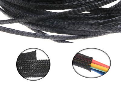 Sleeving trançado automotivo resistente ao calor para a proteção do chicote de fios de cabo