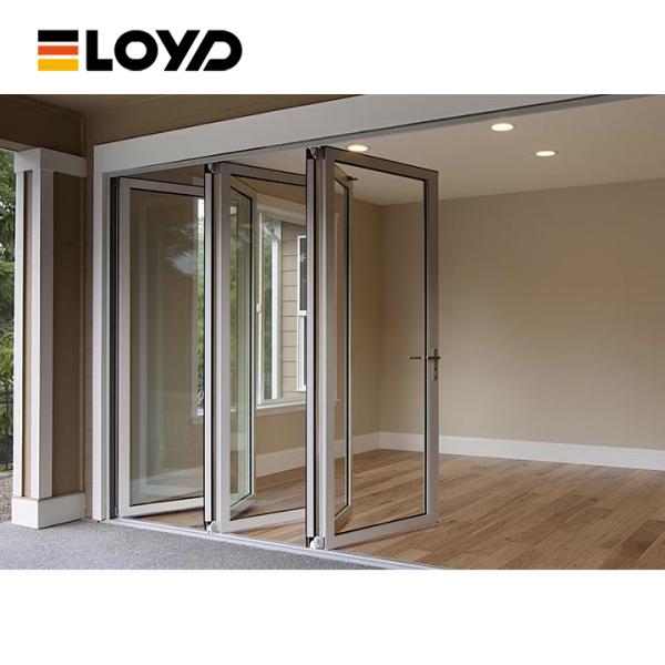 68 Series Double-Opening Folding Door with Anti-Pinch Hinge
