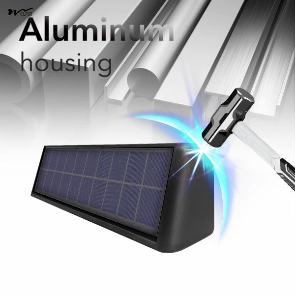 Lámparas de jardín solares impermeables hacia arriba lámpara de pared del porche con 50000 horas de tiempo de trabajo