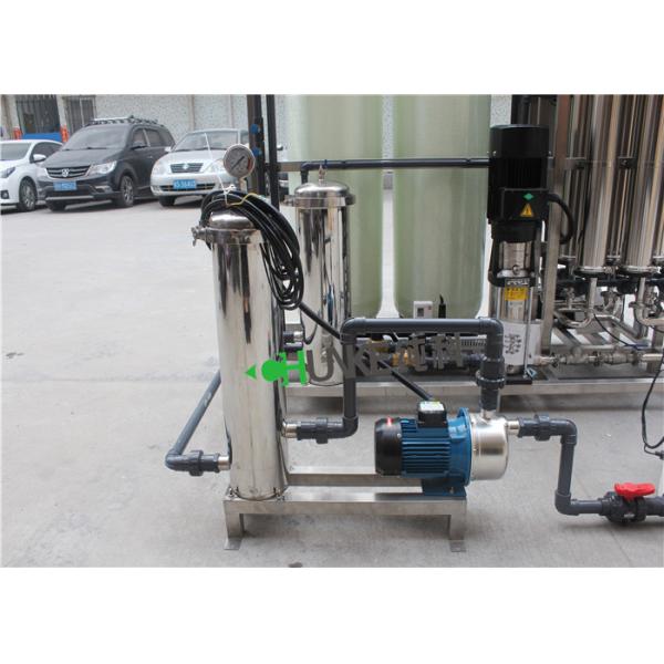 1500 liter Brackish Water Treatment System Plant / Salt Desalination Ro Machine With FRP Tank&UV