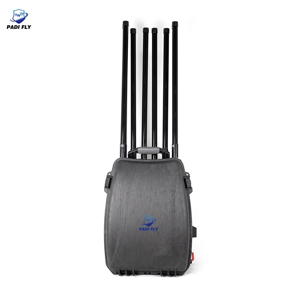 8 Band 10-Channel 500W High Power Backpack Anti-Fpv Uav Jammer