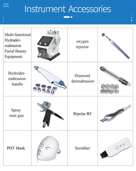 Facial Beauty Microdermabrasion Machine 7 In 1 Deep Cleaning Jet Peeling