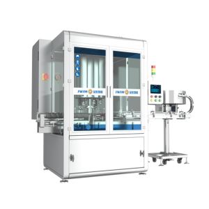 Fertilizer 1-5L Drum Four Head Automatic Rotary Capping Machine