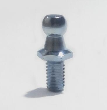 Medium Carbon Steel DIN933  Hex Head Bolt M6x20 Size OEM With ISO4017
