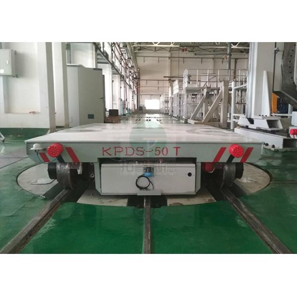 Dia 10m load 15t AC motor drive powered rail turnplate steel coil manufacture