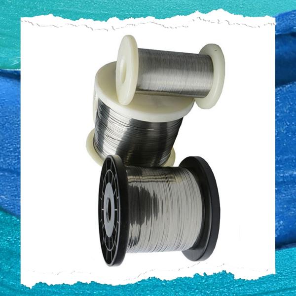 Excelente fio de aço inoxidável flexível AISI 430 fio de aço brilhante 304