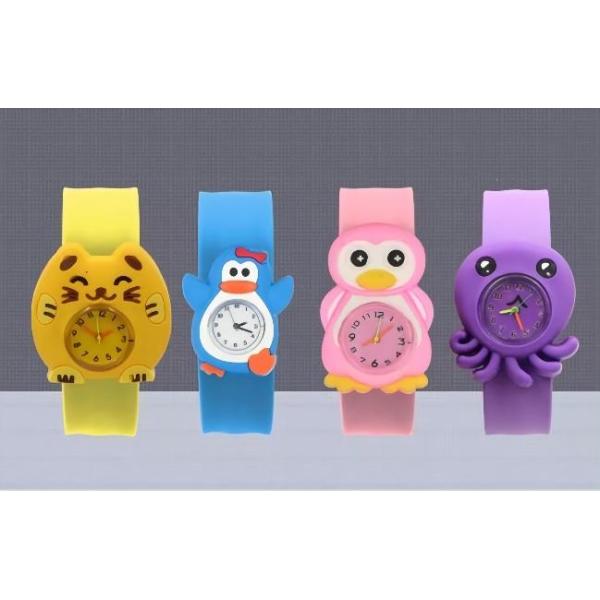 Милые дети животных 3BAR водоустойчивые наблюдают пластиковый красочный дозор Ultraman