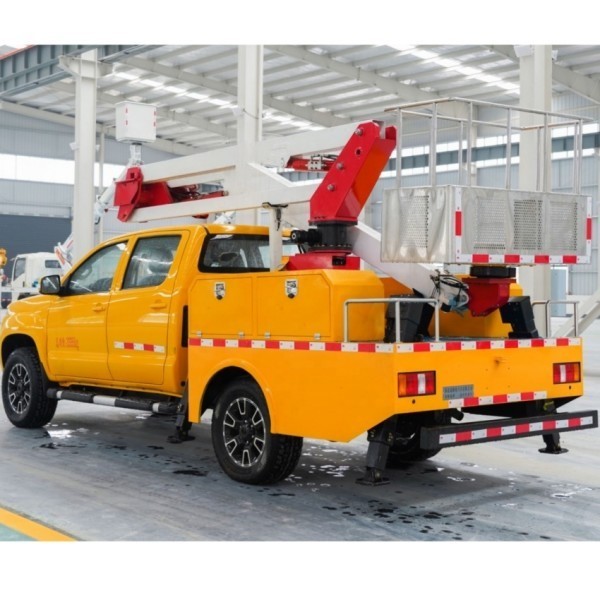 Pickup Cherry Picker Mounted Scissor Mobile Mast Aerial Lift Work Platform Truck