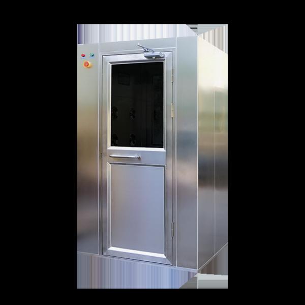 Intelligent Air Shower Room 1500W with 360° Airflow Angle and SUS304/Powder-coated Steel Plate for Clean Room