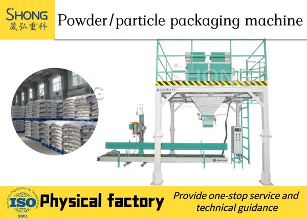 Linha de produção máquina das pelotas de empacotamento do adubo, Gray Color Fertilizer Bagger