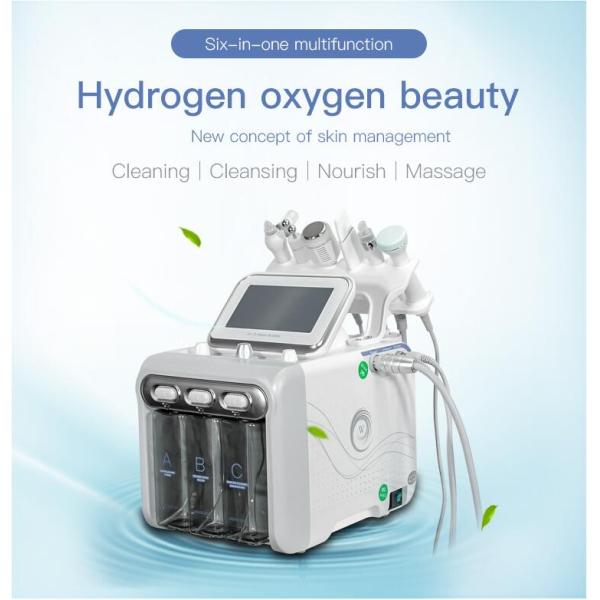 Six In One Hydrafacial Machine Multifunctional For Facial Deep Cleaning / Detoxing