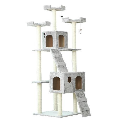 Different Size Flannel Pet Toy for Customized Cat Climbing Frame and Scratcher at Wholesal