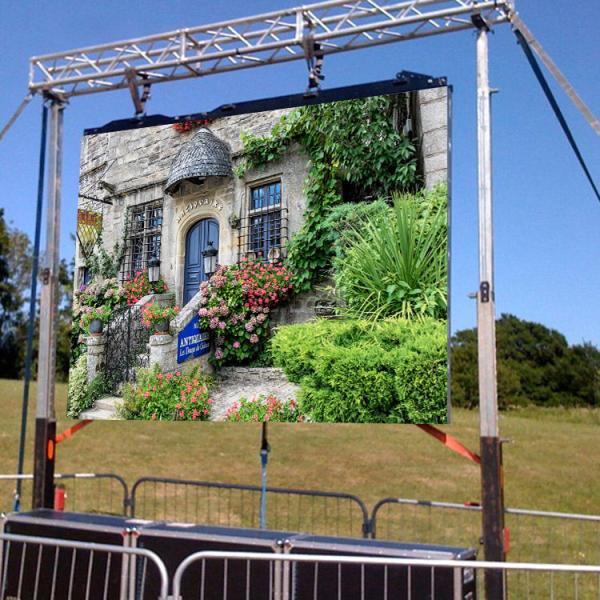 Display LED dinâmico P4.81 para o exterior para entretenimento e eventos públicos