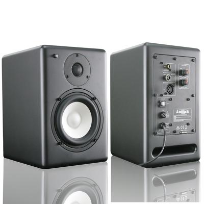 5.25 Inch 6 Inch Studio Monitors Pair Powered Active Monitor Speakers For Computer HiFi Audio