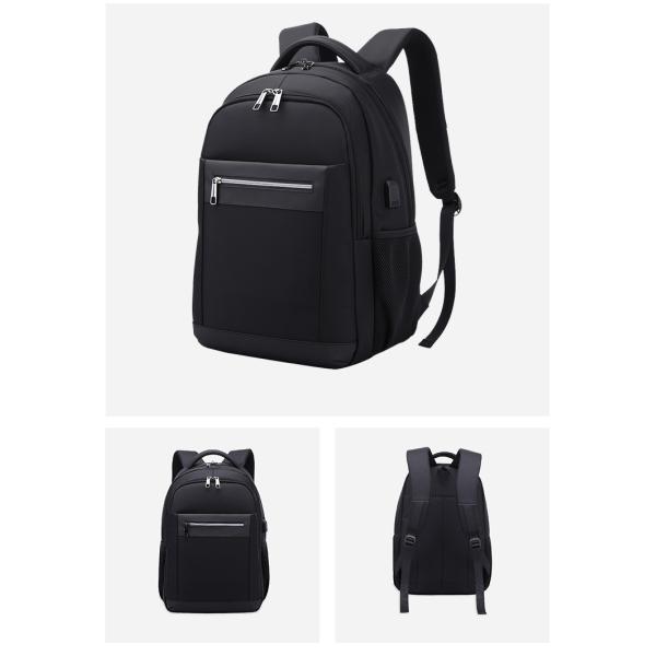 Vente directe d'usine logo personnalisé durable avec USB Sac scolaire Voyage Sac à dos d'entreprise