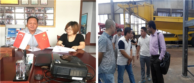 Mini Gold Dredger 8HP Power 3600r/m Rotate Speed for Gold Mining