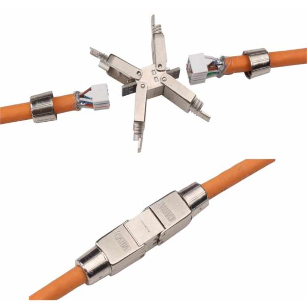 RJ45 FTP CAT6A Toolless Plug