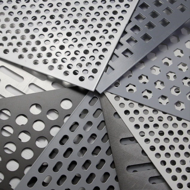 Heavy Duty Perforated Wire Mesh Panel For Equipment Guard And Screening