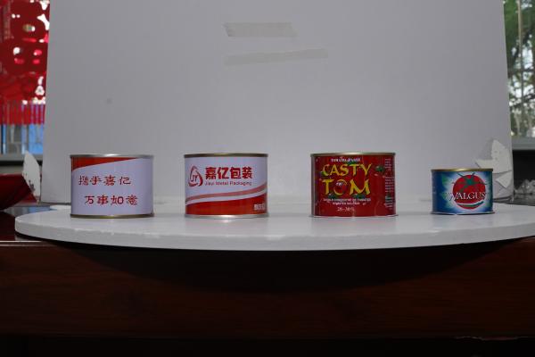 Round Tin 70mm 73mm Diameter 300gm 330gm 420gm 3 Pieces Seafood Tomatoes Can For Fish Industrial Mint