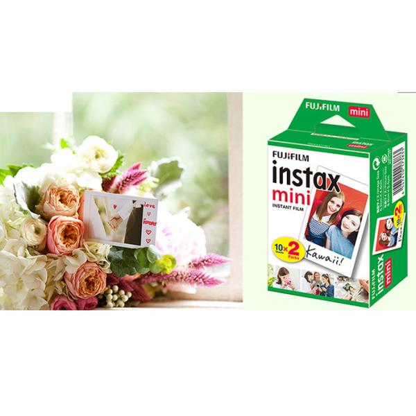 Fuji Instax mini 8 camera once imaging film lomo vertical shot for travel